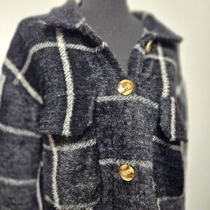 Z Supply Size Large Plaid Button-Up Jacket